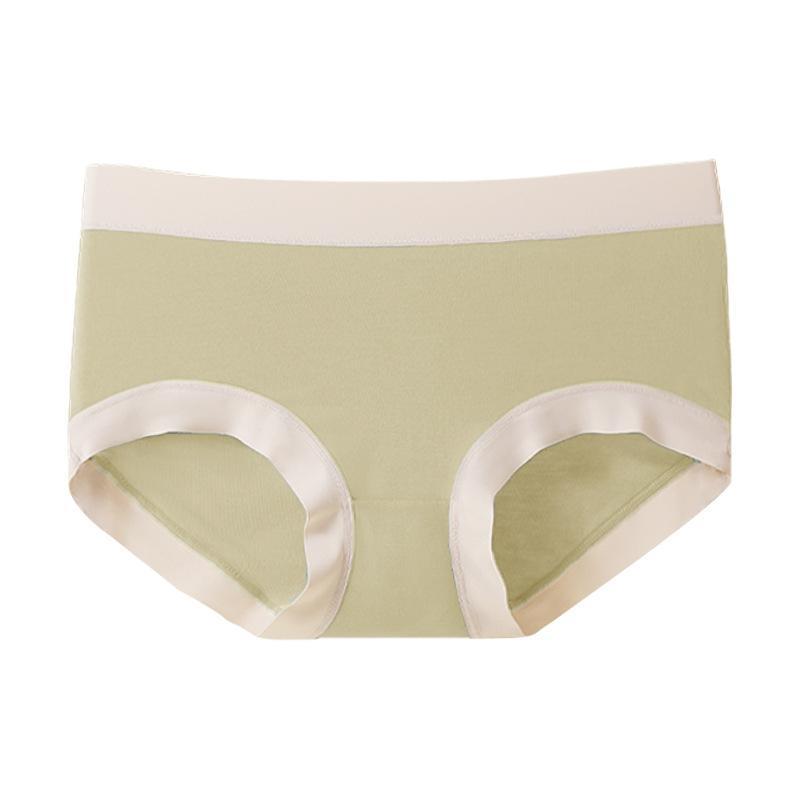 

Summer Thin Nude Seamless Panties with Antibacterial Crotch and Comfortable Hip Hugging Women’s Panties M grass зелений колір
