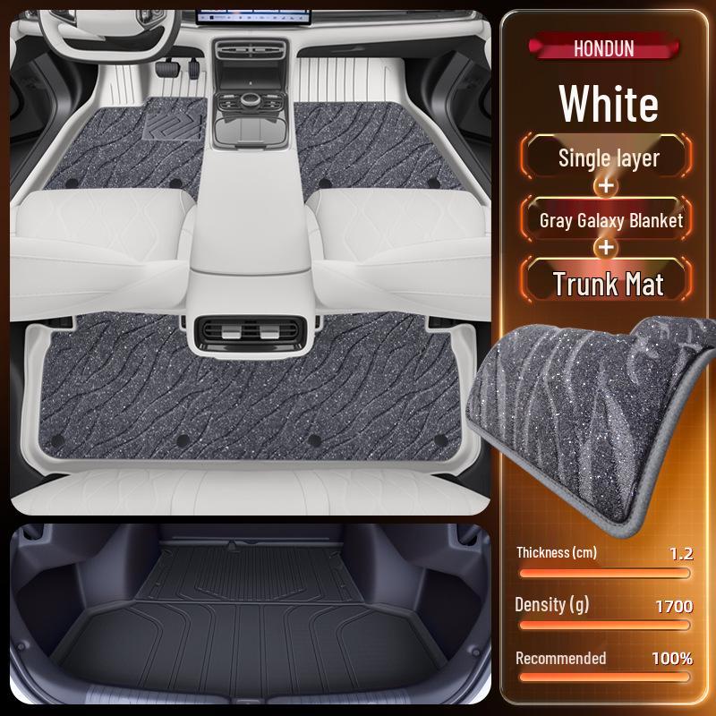 Floor Mats for Geely Galaxy A7 (2025) - TPE Car Interior Modification Accessory