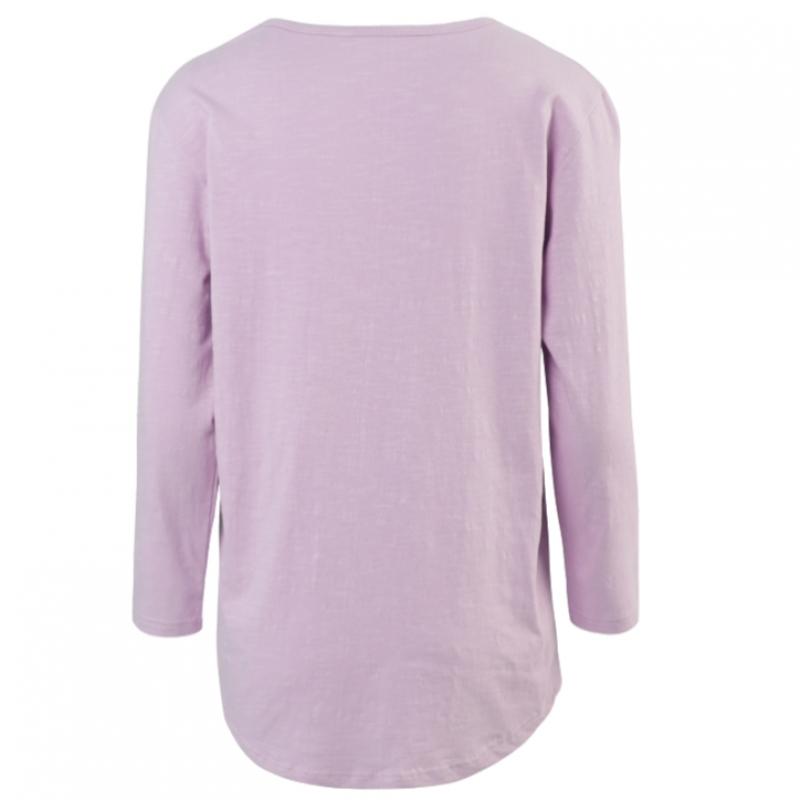 Shop   Women S Round Slub CoTTon 3 4 Sleeve T ShirT Ivory Dai wSh 1003