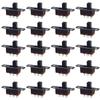 YUWENW Micro Slide Switch 2 Position 20pcs 3P for Electronic Project 3mm Current Flow
