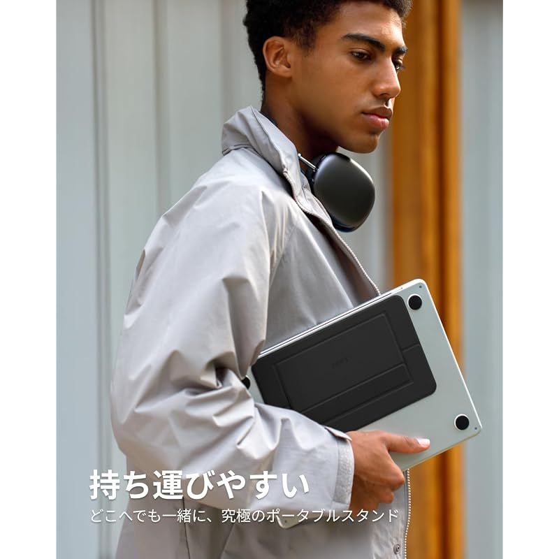 MOFT [Official Direct Store] Laptop Stand for MacBook, Portable, Foldable, Ultra-thin, Lightweight, Stable, 15° & 25° Two-Stage Adjustment