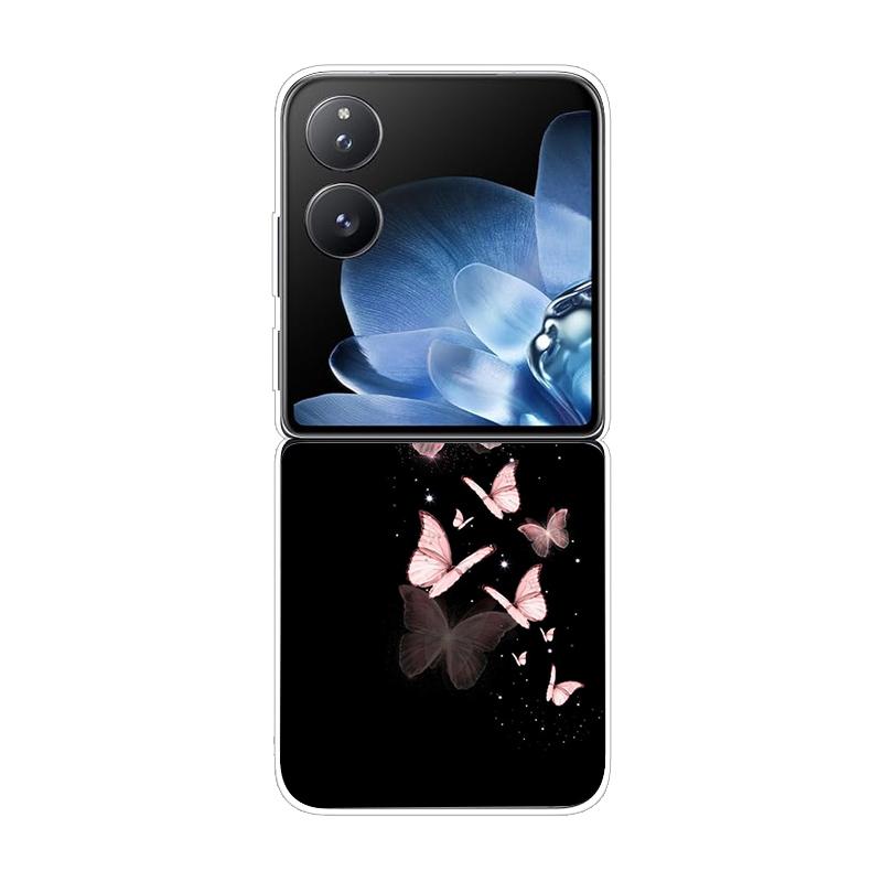 Hard PC Cover For Xiaomi Mix Flip ShockProof Phone Case For Mi Mix Flip 5G Ultra-Thin Back Clear MixFlip Shell Cover Coque Funda