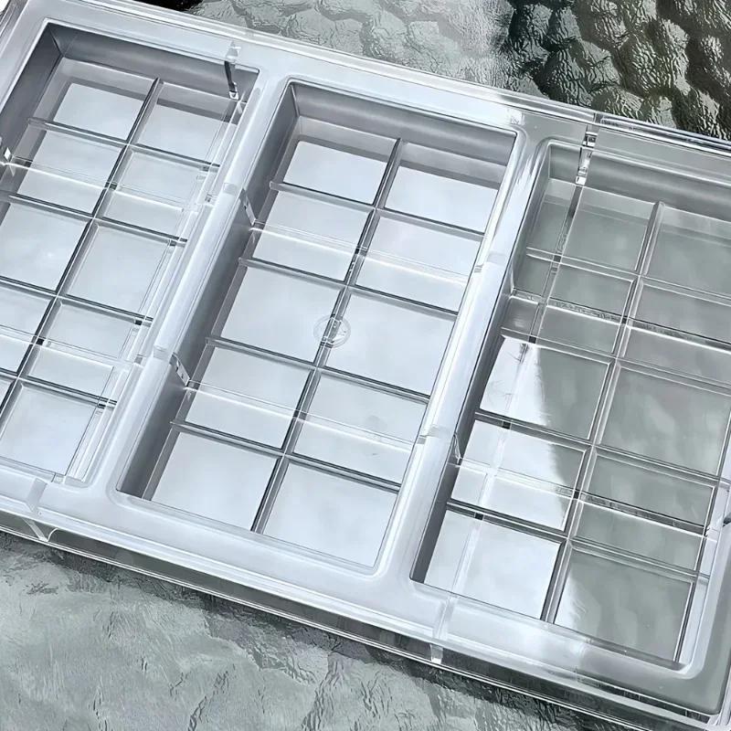 Dubai Chocolate Bar Mold Polycarbonate For Professional Candy Bakery Baking Kitchen Pastry Bakery Confectionery Utensil Tools