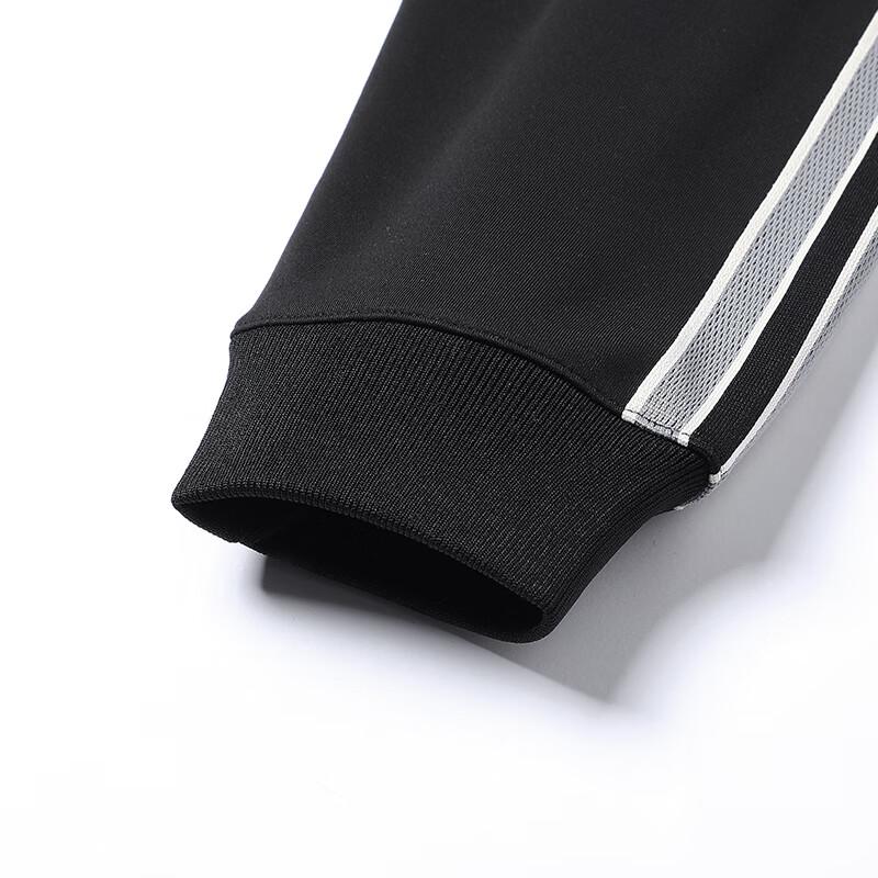 Mao Ren Herren Gestreifte Stehkragen Freizeitjacke