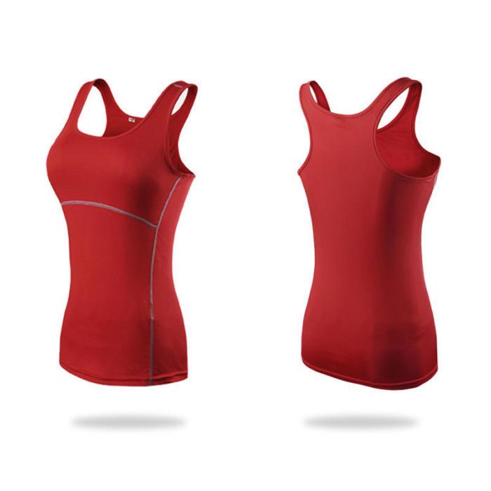 Breathable Women Tank Top Summer Sexy Sports Fitness Workout Tops Gym Sleeveless T Shirts Quick Drying Loose Vest