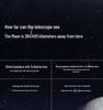 HABO F70400 HD Professional Stargazing Telescope - High Magnification Gift for Students