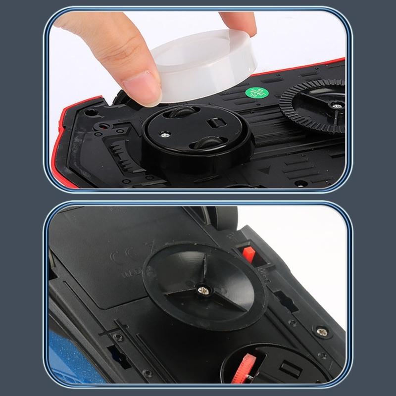 LED Constructions Pterosaur Car Toy with Colorful Light Universal Wheel Electric Vehicle Toy Children Crawl Learning Toy