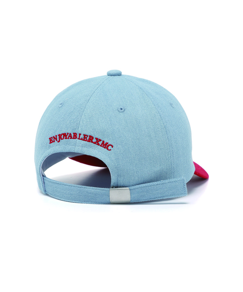 Rlxmc Melting Heart Two-Tone Ball Cap_Light Blue