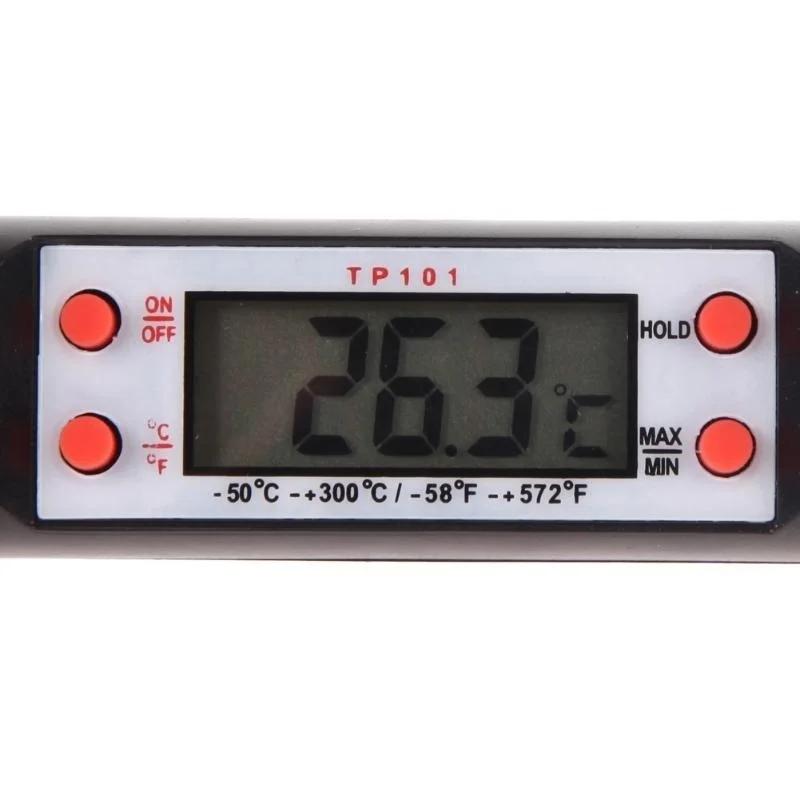 Thermometer Ofenwerkzeug Haushalt Küche Digitales Thermometer für Fleisch Wasser Milch Kochen Lebensmittelsonde BBQ Elektronische Werkzeuge