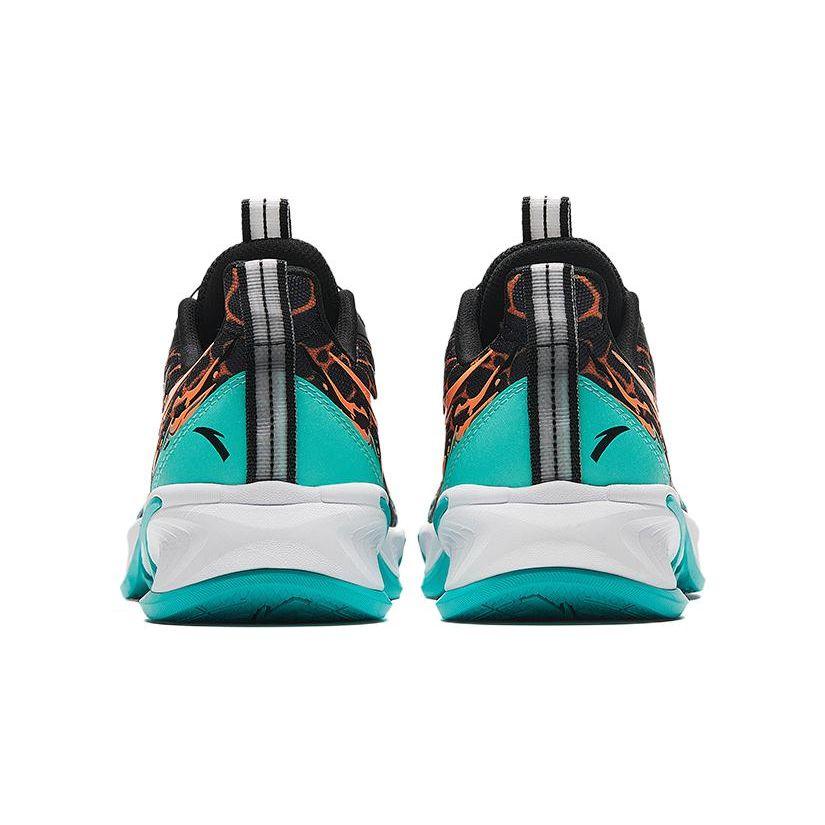 Anta Kids Red Flame 3.0 Wear-Resistant Low-Top Running Shoes Kids sneaker Black Green 312335511-3