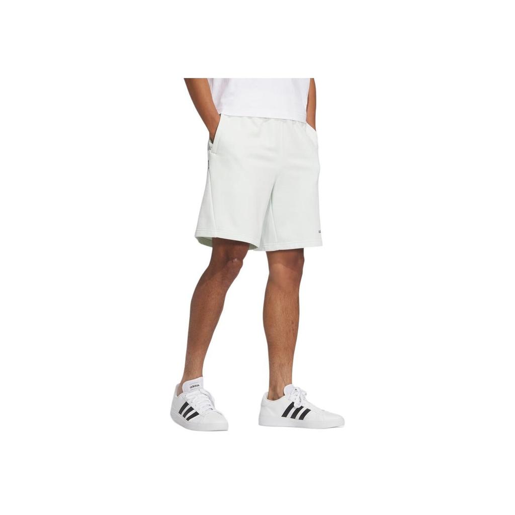 Adidas Fashionable Comfortable Soft Versatile Three-Quarter Casual Shorts Men Shorts Crystal-Blue JE1341