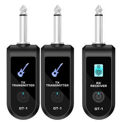 2.4G Wireless Guitar Transmitter Receiver with Precise Sound Wireless Guitar Audio Transmitter Receiver for Electric Bass Violin