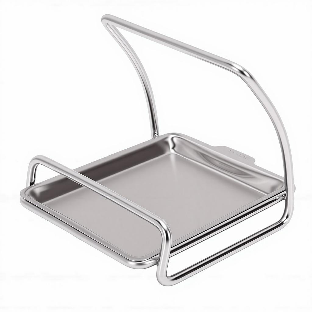 Lid Holder Multifunctional Space Saving Stainless Steel Pan Pot Cover Lid Rack for Kitchen