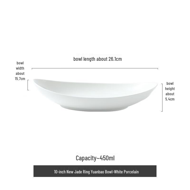 Creative Irregular Ceramic Serving Bowl