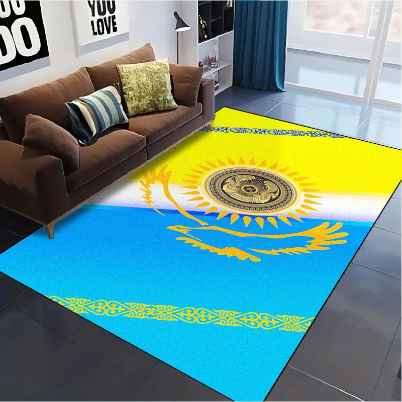 Kazakhstan Carpet Rug for Living Room Bedroom Home Sofa Decoration,Kids play Non-slip Floor Mat