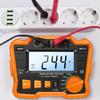 ANENG MH10 Digital Megohmmeter Insulation Resistance Tester 100V/ 250V/ 500V/ 1000V Voltmeter LCD Display Screen Multimeter