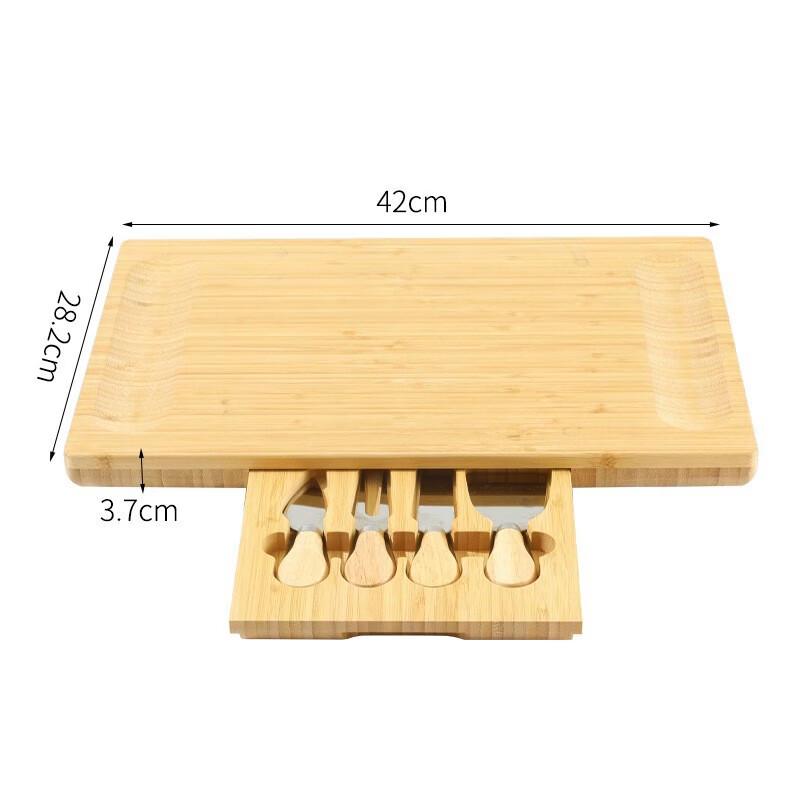Handun Bamboo Cheese and Cutting Board Set