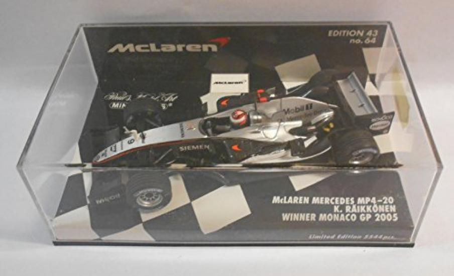 McLaren Monaco GP Winning Car McLaren 1/43 MP4-20 #9 - Raikkonen's -