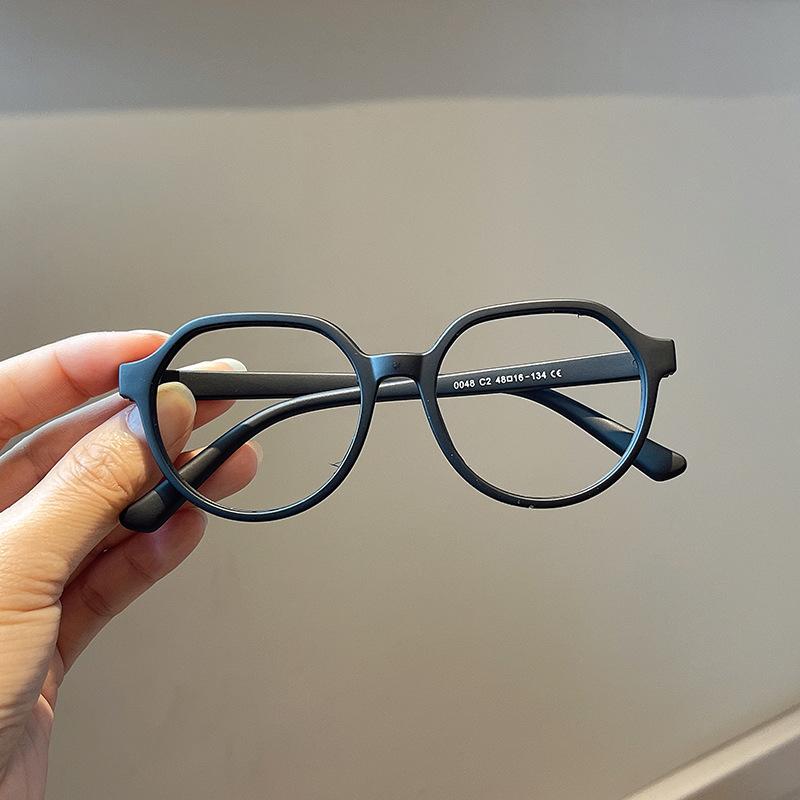 

Дитяча оправа для окулярів для хлопчиків Мила Модна Модна Чорна Декоративна Іграшкова Оправа для Окулярів для Дівчаток Без лінз М які Дужки чорний