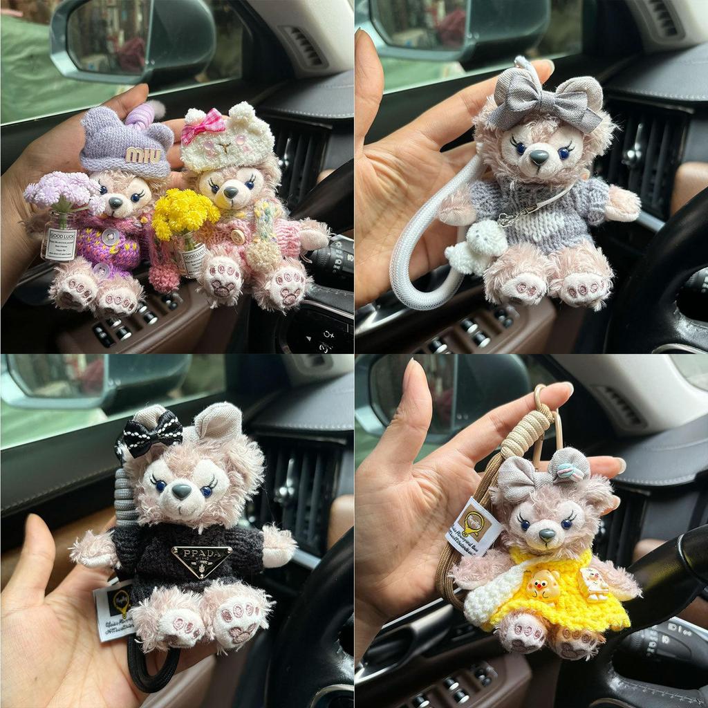 Urocza pluszowa lalka brelok z lisem z możliwością personalizacji i ultra miękkiej tkaniny jako uroczy dodatek do torby