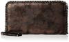 Pushy Bag Edge Chain Round Zipper Long Wallet 119 OLN119-Q Bronze