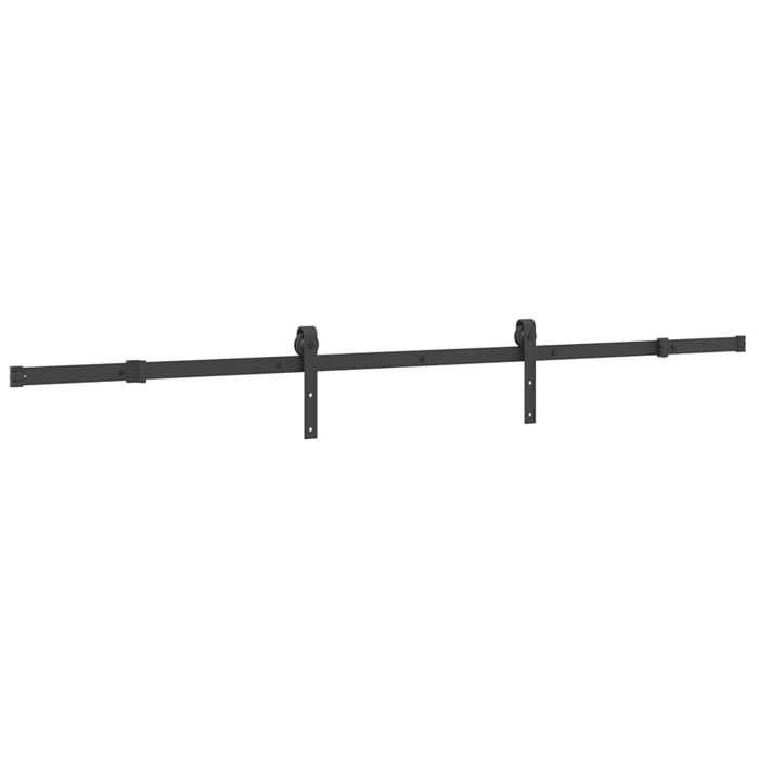 VidaXL Porte coulissante et kit de quincaillerie 85x210 cm pin massif 3332756