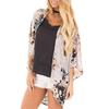 Summer Ladies New Chiffon Beach Skirt Blouse Vacation Style Leopard Print Cardigan Casual Sunscreen Clothing