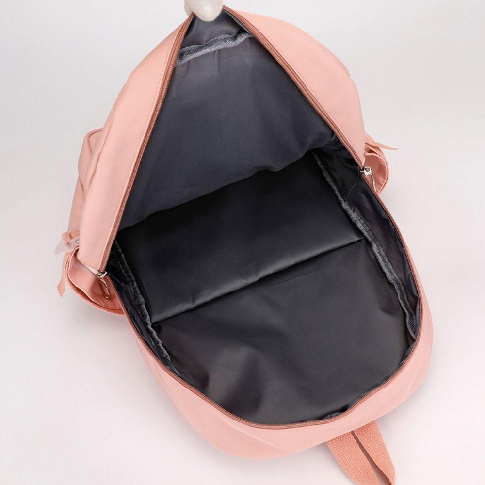 Oxford Large Capacity Backpack Schoolbag Casual Knapsack Simple Korean Style School Bag  Kids