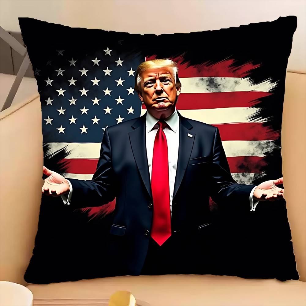 Poszewka na poduszkę D-Donalds-Trumps-2024 Poszewka na poduszkę dekoracyjną Styl nordycki vintage Poszewki na poduszki Wystrój domu salonu sofy kanapy siedzenia