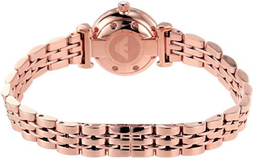 Emporio Armani AR11266 Officially Pink Gold Women's Watch, Imported,