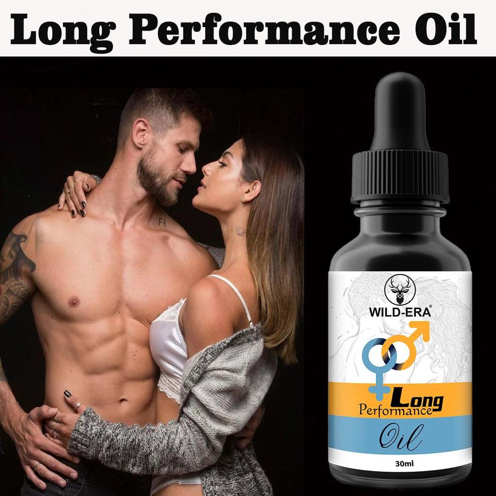 WILDERA Big Bull Pure Ayurvedic Massage Oil For Men - 30ml LONG LAST OIL