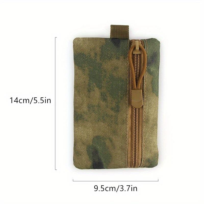 1 Stück Outdoor Sport Camouflage Gürteltasche Taktische Münzbörse Taktisch Laufen Tragbare Werkzeugaufbewahrung Handtasche