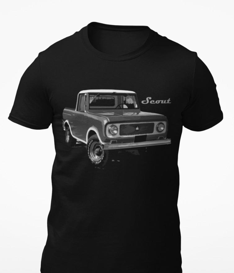 1964 International Harvester Scout Винтажный Грузовик Унисекс Футболка с коротким рукавом S