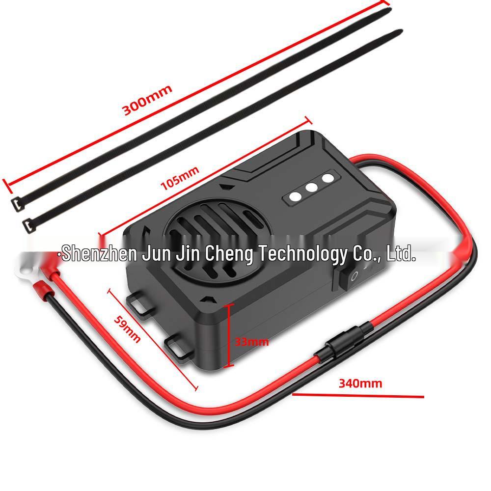2025 Ultrasonic Car Rodent Repeller: Effective In-Car Mice Protection Device чёрный