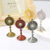 Katholische christliche Kommunion Statue Gold Jesus Hominum Salvator Home Office Tischdekoration Kreuz Figur Religion Geschenk