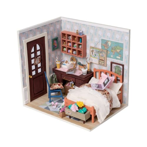 

Tsukurundesu DIY Miniature House Dollhouse DGM Series (My Room) with Japanese Instructions