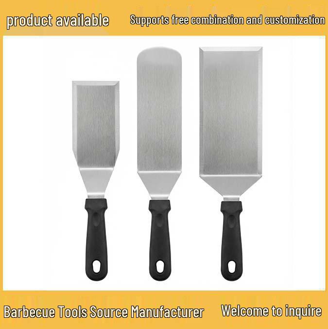 BBQ Grill Tools Set: Steak Spatula, Cooking Spatula, Grill Board & Pan Spatula