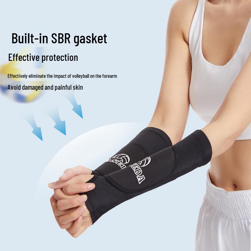 Volleyball Elbow Pads: Anti-Collision, Sweat-Wicking, Breathable Training Sleeves