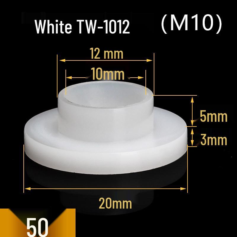 T-shaped Insulating Nylon Washer & Sleeve Assortment for M2-M12 Screws