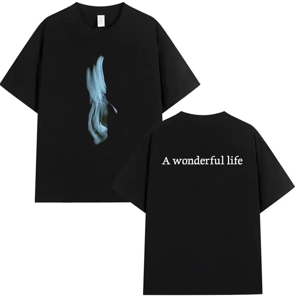 

Tom Odell Wonderful Life Tour 2026 Print T Shirt Mens Retro Fashion Cotton Short Sleeve Tshirts Hip Hop Loose Clothing Tshirt 3XL
