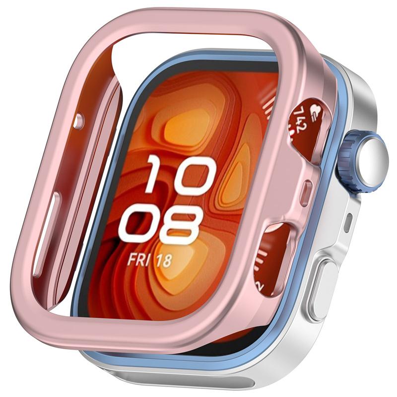 PC Hollow Case Glass For Huawei Watch Fit 4 Pro Smartwatch Screen Protector Frame Bumper for Huawei Fit 4  Cover Shell