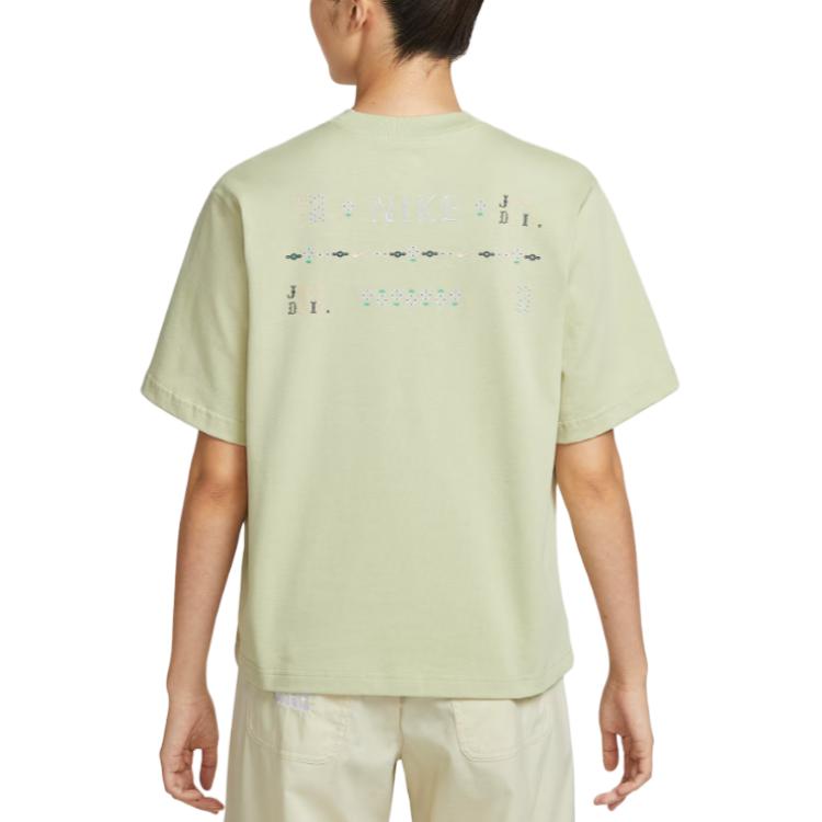 Nike Sportswear Cotton Loose Fit Fashion Short Sleeve T-Shirt Women Tops II0446397