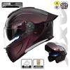 3C/DOT Color-Changing Dragon Motorcycle Helmet: Warm, All-Seasons, Half Helmet for Men and Women, Full Face Winter Safety Gear