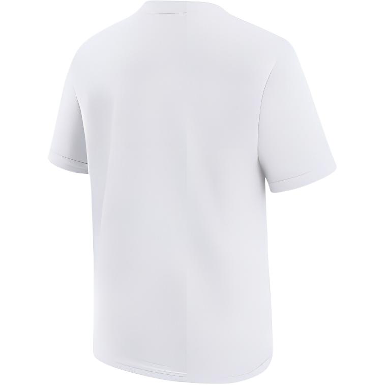 Nike MLB T-Shirt Los Angeles Dodgers Simple Logo Print Crew Neck Casual Short Sleeve Kids tops White 3Z3B7NMB2-LAD