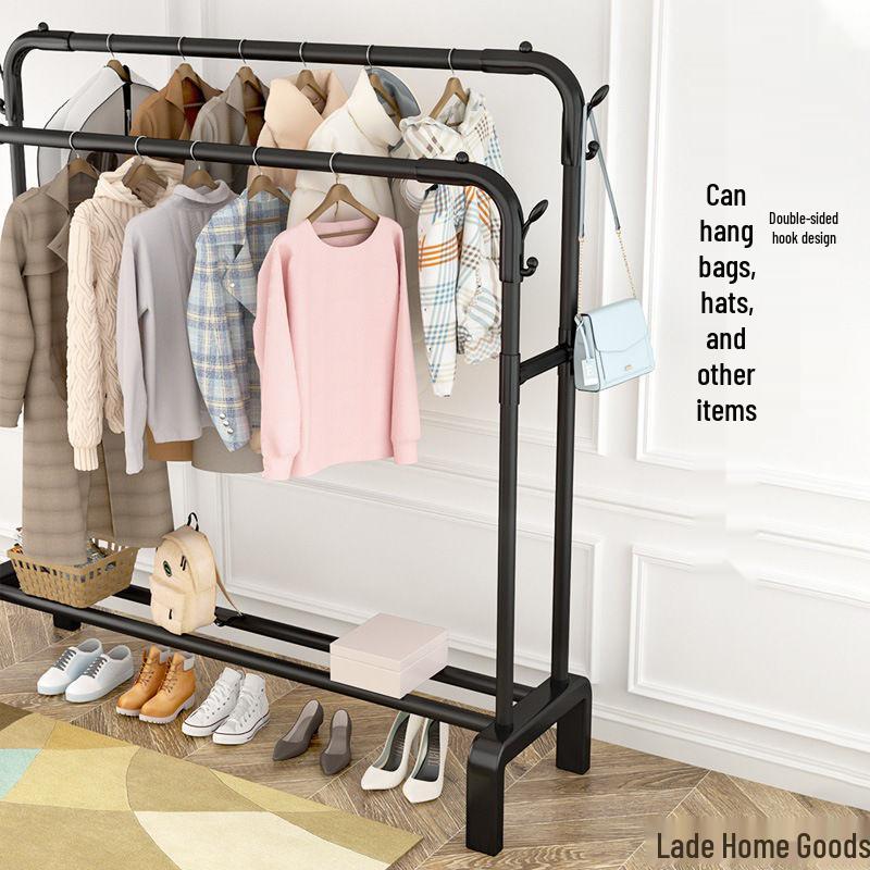 Telescopic Clothes Drying Rack: Indoor Floor-Standing, High-Grade, for Balcony and Quilts