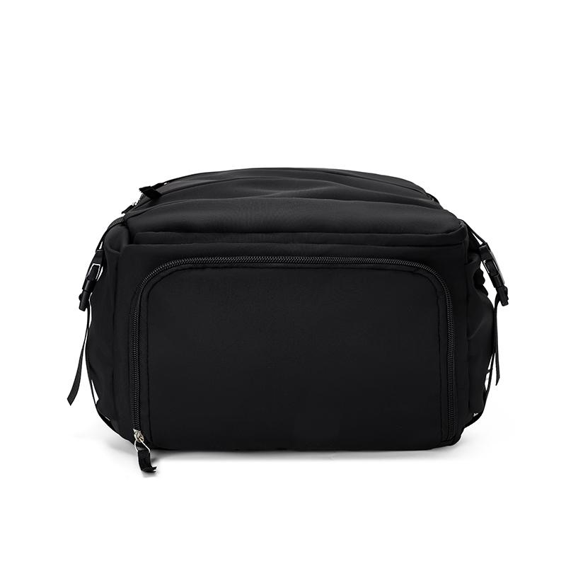 Oxford Fabric Backpack with Multiple Pockets and Adjustable Straps