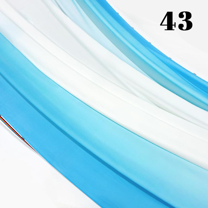 100x150cm Gradient Rainbow Fabric Ancient Style Sewing Hanfu Dress Stage DIY Costume Hanfu Silky Dress Stage Garment