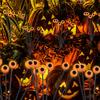 2Pcs LED Solar Scary Eyeball Swaying Lights Realistic 3D Design