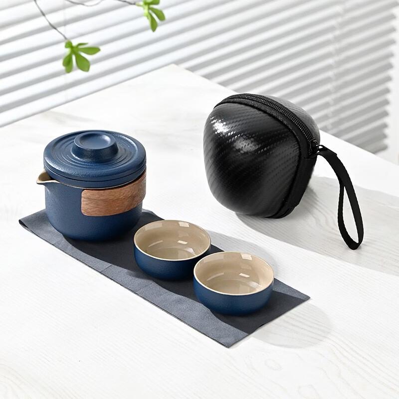 Yi Pan Ceramic Travel Tea Set
