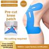 2 Stück Atmungsaktives Vorgeschnittenes Kinesiologie Tape Elastisches Sportliches Knieband Elastisches Tape Sportschutz